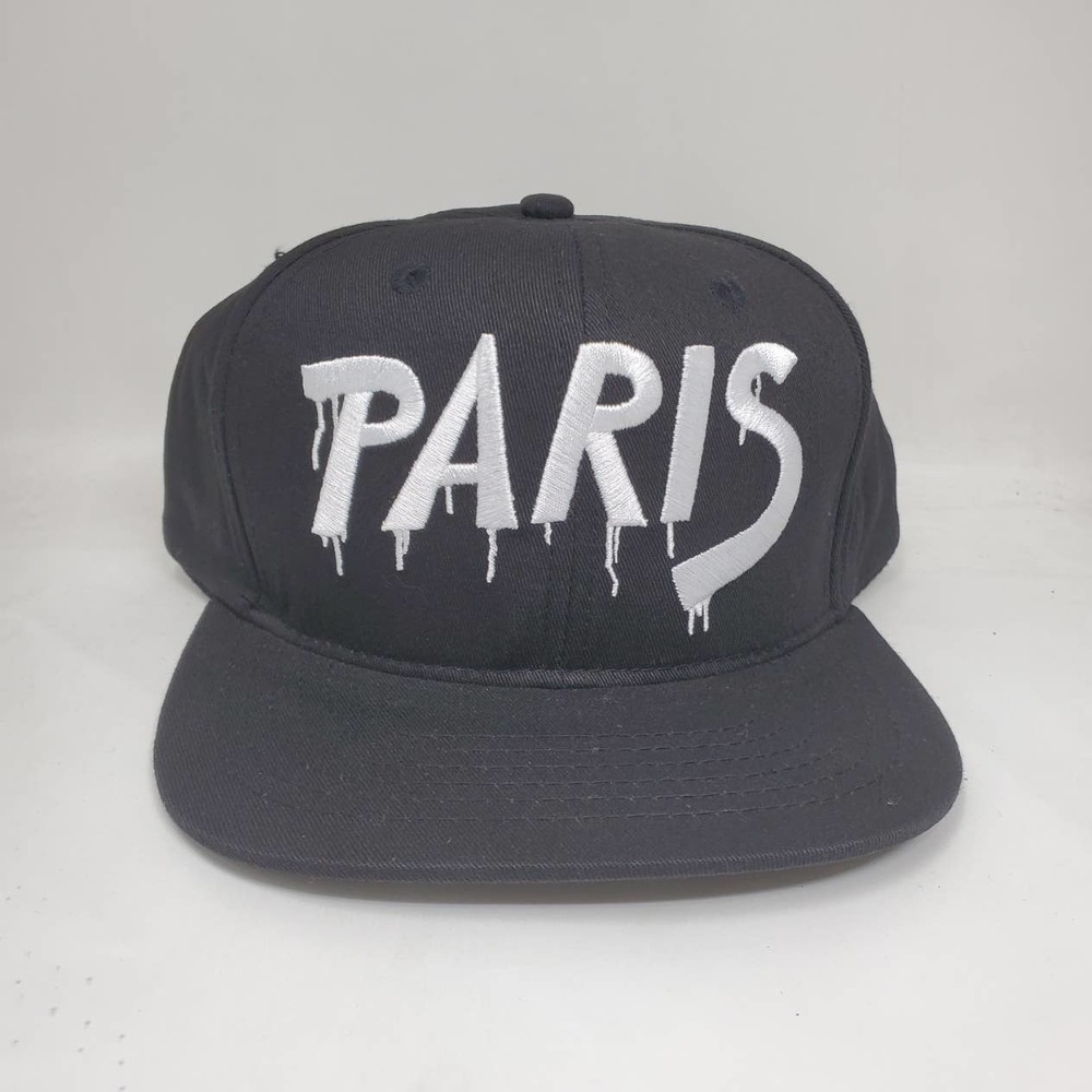 Vintage DOPE COUTURE The Paris Snapback Hat White